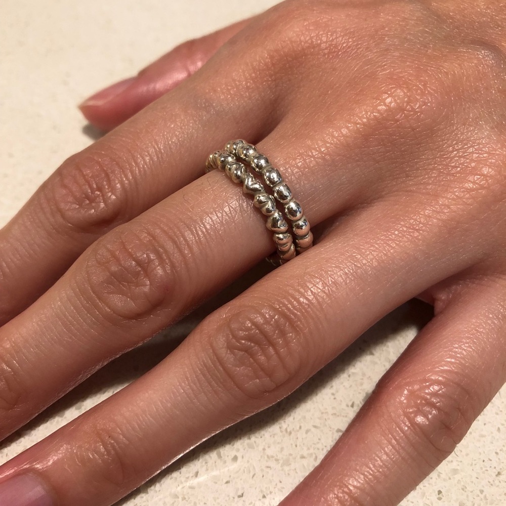 Pandora Stackable Rings (Set of 2)